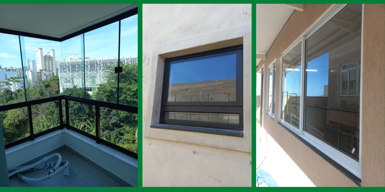 JANELA DE VIDRO TEMPERADO